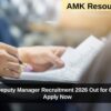 NHAI Deputy Manager Recruitment 2026 Out for 60 Posts, Apply Now