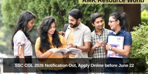 SSC CGL 2026 Notification Out, Apply Online before June 22