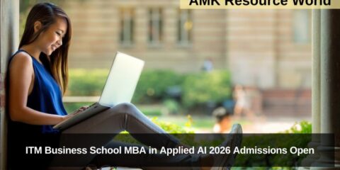 ITM Business School MBA in Applied AI 2026 Admissions Open