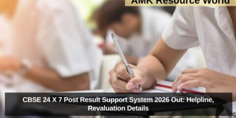 CBSE 24 X 7 Post Result Support System 2026 Out: Helpline, Revaluation Details