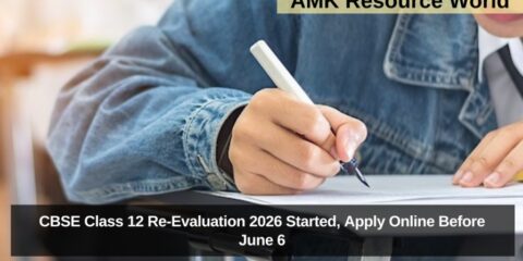 CBSE Class 12 Re-Evaluation 2026 Started, Apply Online Before June 6