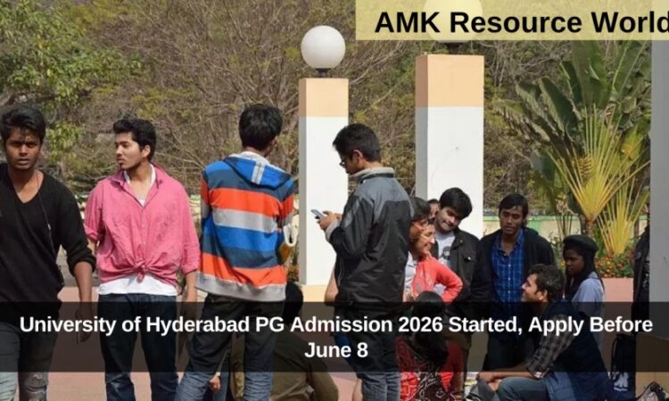 University of Hyderabad PG Admission 2026 Started, Apply Before June 8
