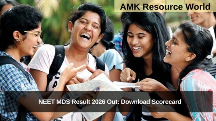NEET MDS Result 2026 Out: Download Scorecard