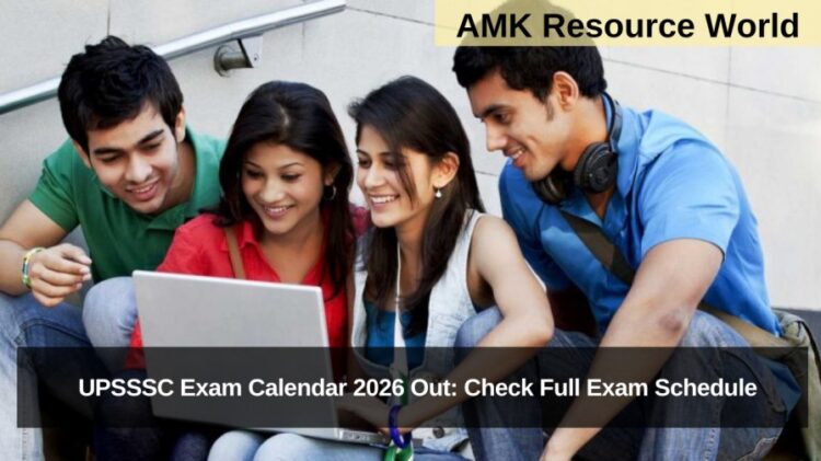 UPSSSC Exam Calendar 2026 Out: Check Full Exam Schedule