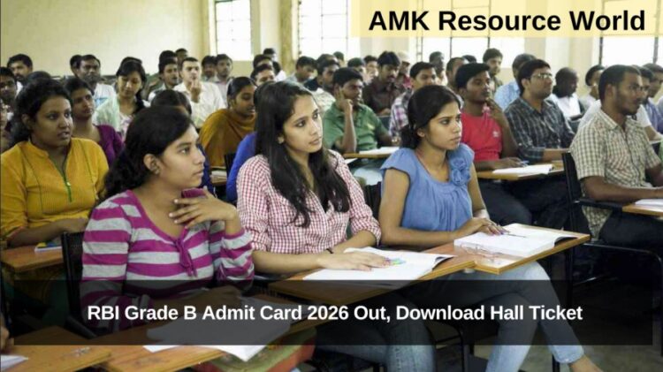 RBI Grade B Admit Card 2026 Out, Download Hall Ticket