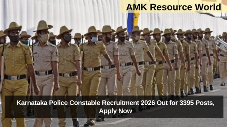 Karnataka Police Constable Recruitment 2026 Out for 3395 Posts, Apply Now