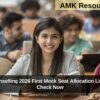 JoSAA Counselling 2026 First Mock Seat Allocation List Released, Check Now
