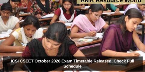 ICSI CSEET October 2026 Exam Timetable Released, Check Full Schedule