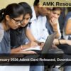 SWAYAM January 2026 Admit Card Released, Download Hall Ticket