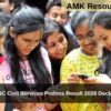 UPSC Civil Services Prelims Result 2026 Declared