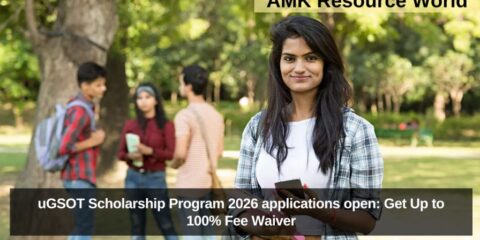 uGSOT Scholarship Program 2026 applications open: Get Up to 100% Fee Waiver
