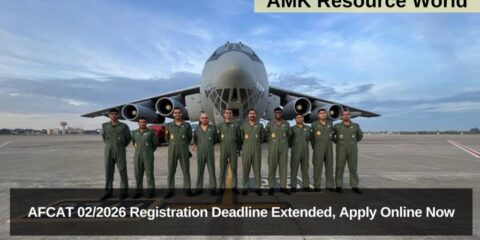 AFCAT 02/2026 Registration Deadline Extended, Apply Online Now