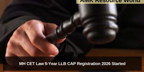 MH CET Law 5-Year LLB CAP Registration 2026 Started