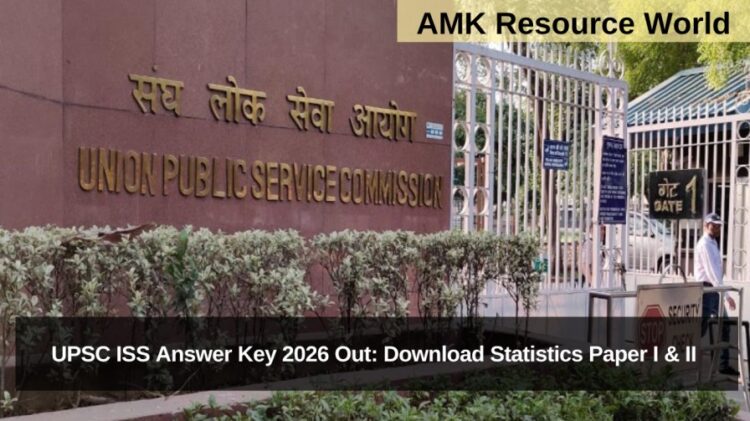 UPSC ISS Answer Key 2026 Out: Download Statistics Paper I & II
